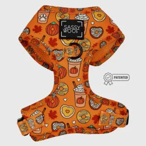 Dog harness - Pupkin Donuts - Sassy Woof