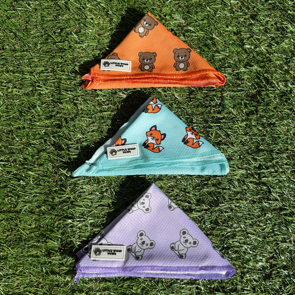 Hondenbandana paars met koala’s - Kiss & Koala